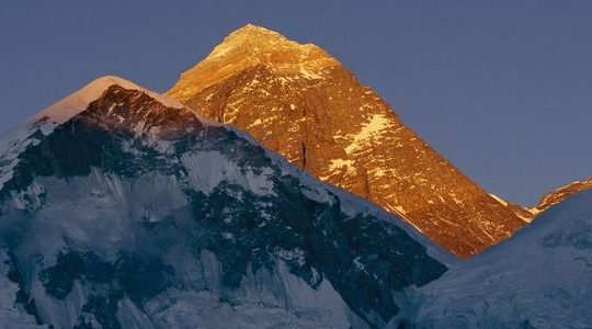 Everest in evening